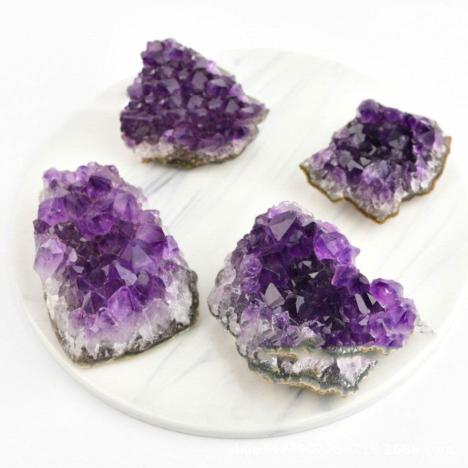 Natural Amethyst Cluster – Spiritual Clarity & Peace