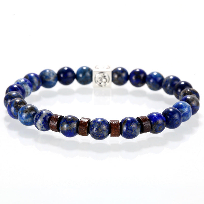 Lapis Lazuli Lucky Beaded Bracelet – Elegance & Wellness in One