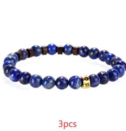 Lapis Lazuli Lucky Beaded Bracelet – Elegance & Wellness in One