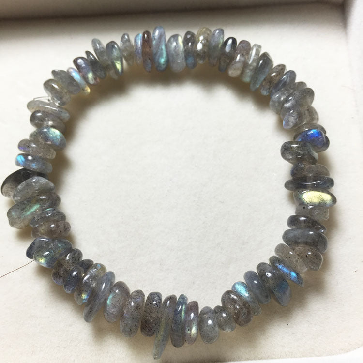 Crystal Grey Moonstone Bracelet – Intuition & Emotional Balance