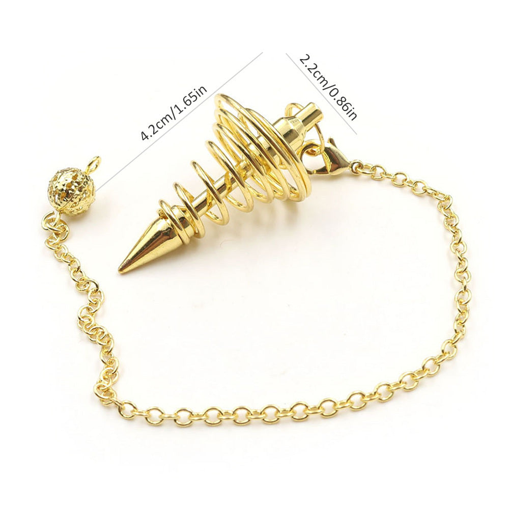 Metal Spiritual Pendulum – For Divination & Healing
