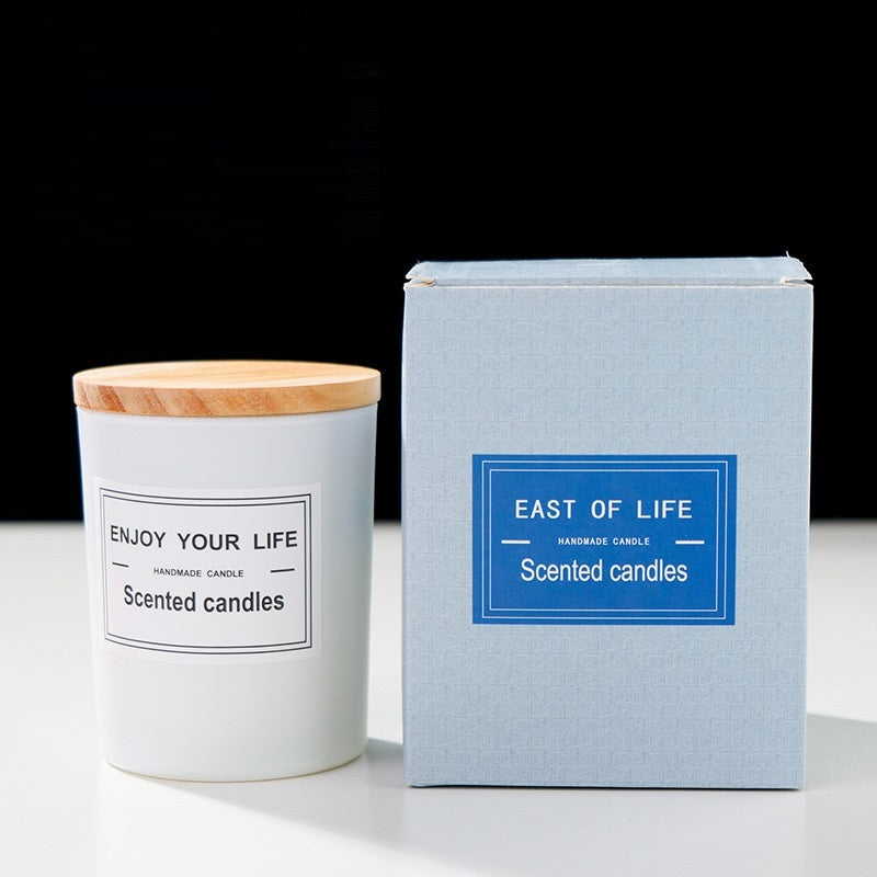 Crystal Scented Candle – Handmade with Natural Elegance