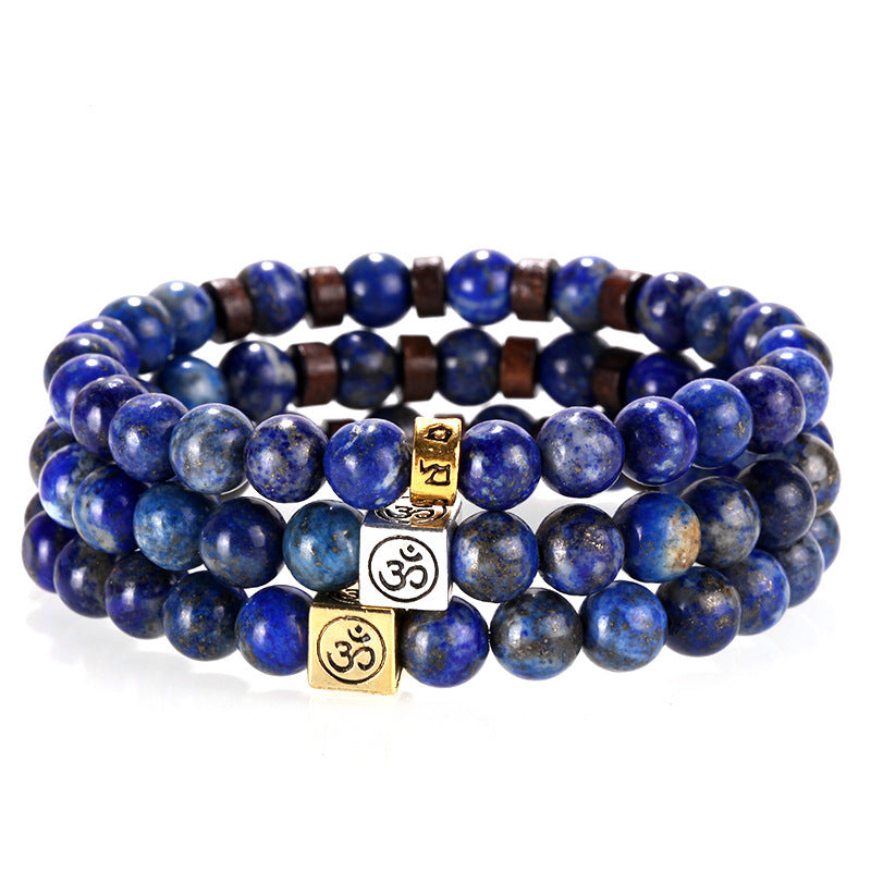 Lapis Lazuli Lucky Beaded Bracelet – Elegance & Wellness in One