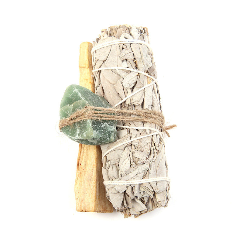 Crystal & Sage Healing Bundle – Natural Energy Purifier