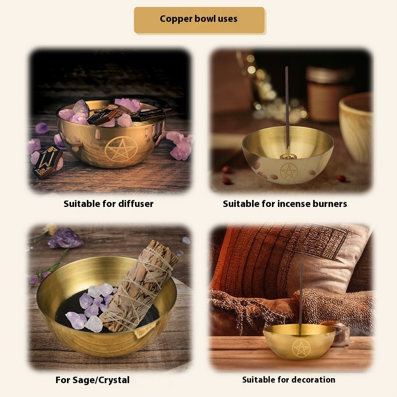 Copper Meditation Bowl – Elegant & Versatile for Every Space