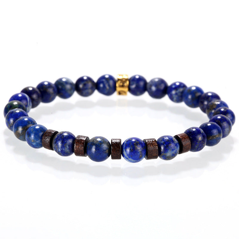 Lapis Lazuli Lucky Beaded Bracelet – Elegance & Wellness in One
