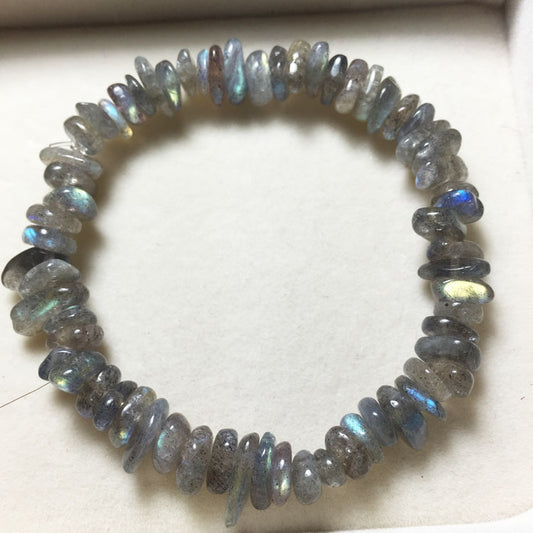 Crystal Grey Moonstone Bracelet – Intuition & Emotional Balance